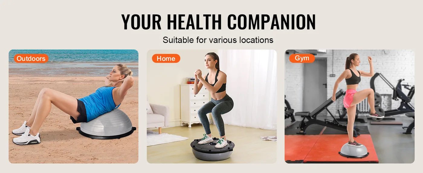 VEVOR balance ball quick inflation with foot pump