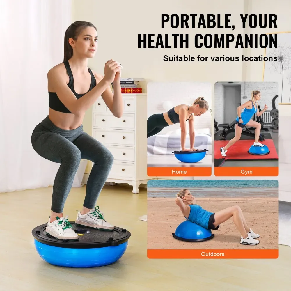 VEVOR half exercise ball dimensions