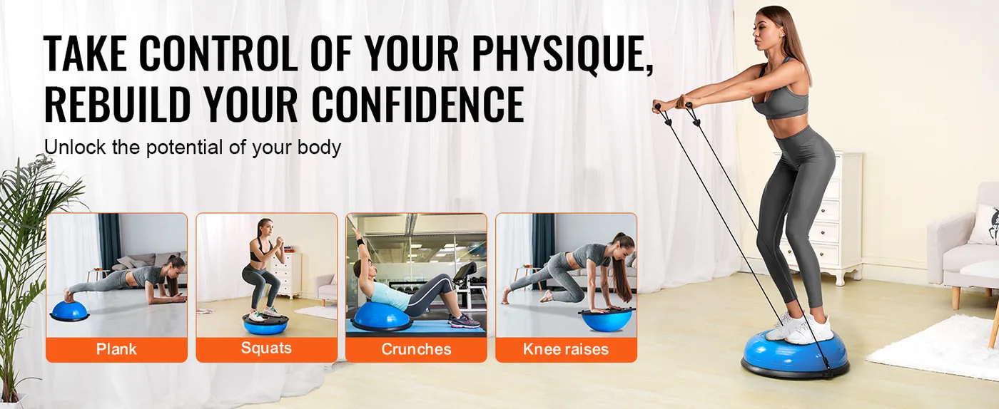 VEVOR 23 inch balance ball trainer full body training