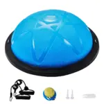 VEVOR 23 inch half exercise ball trainer front view