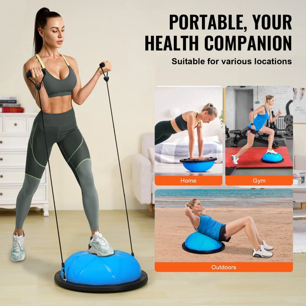 VEVOR half exercise ball dimensions