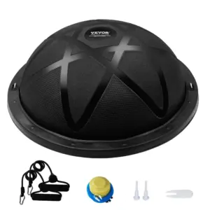 VEVOR 23 inch half exercise ball trainer front view
