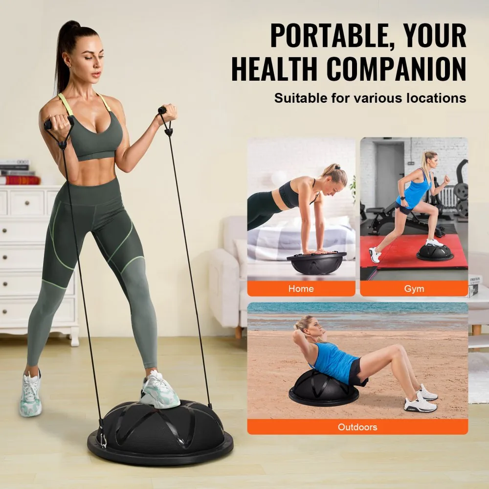 VEVOR half exercise ball dimensions
