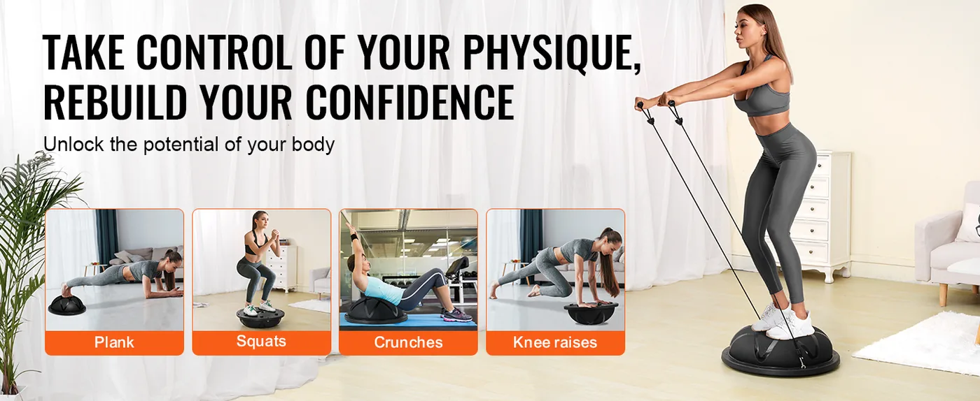 VEVOR 23 inch balance ball trainer full body training