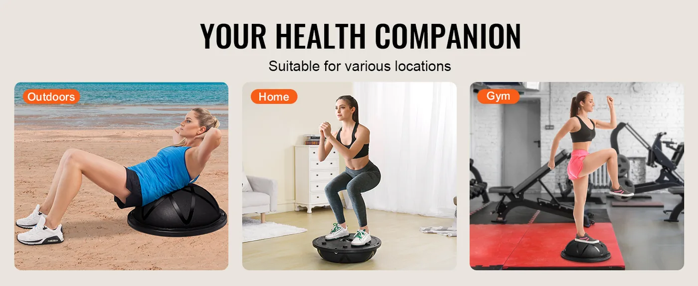 VEVOR balance ball quick inflation with foot pump
