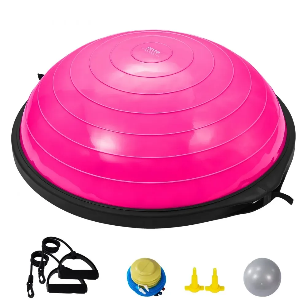 VEVOR 26 inch half exercise ball trainer front view