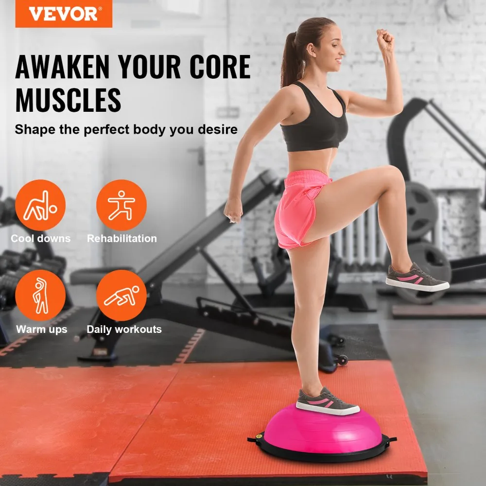 VEVOR balance ball trainer during home workout