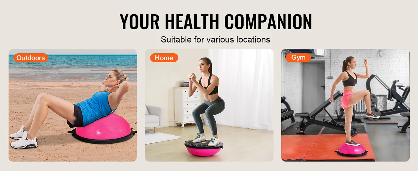 VEVOR balance ball quick inflation with foot pump