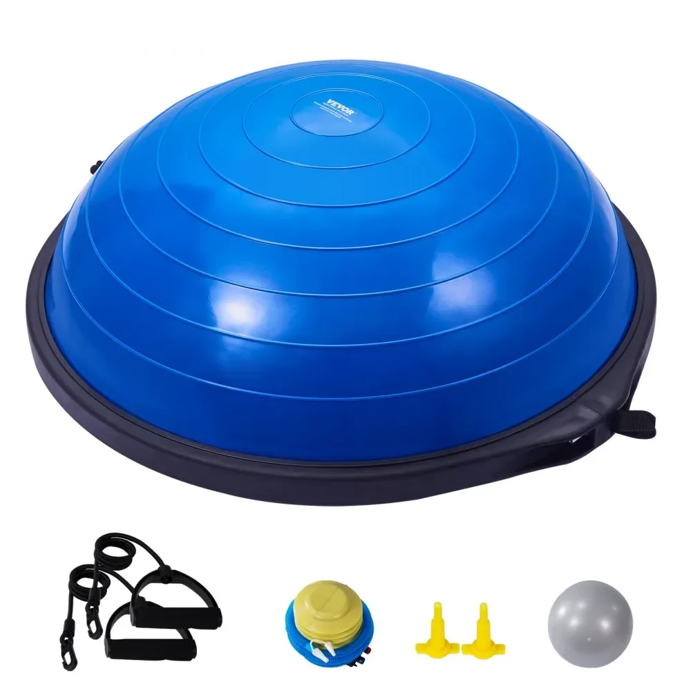 VEVOR 26 inch half exercise ball trainer front view