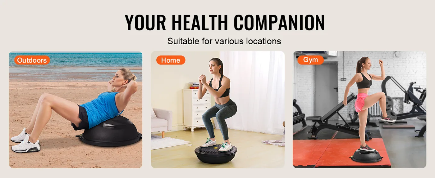 VEVOR balance ball quick inflation with foot pump