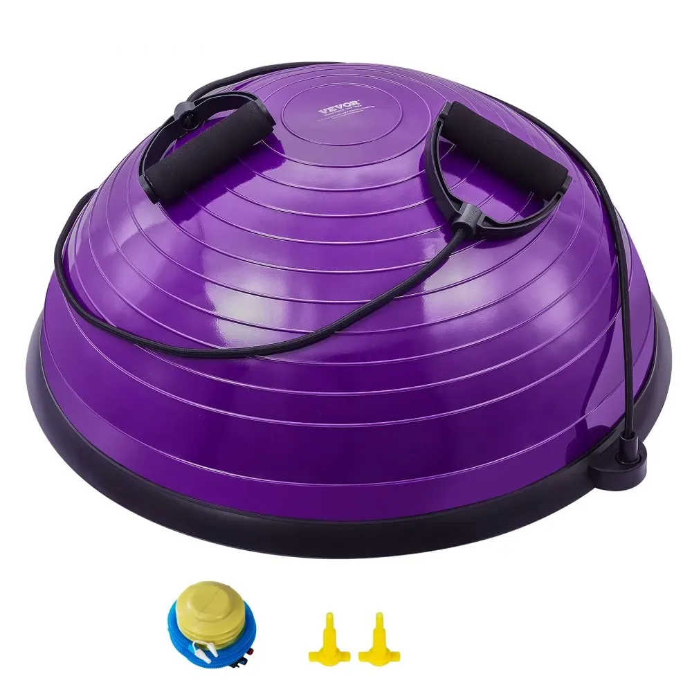 VEVOR 23 inch half exercise ball trainer front view