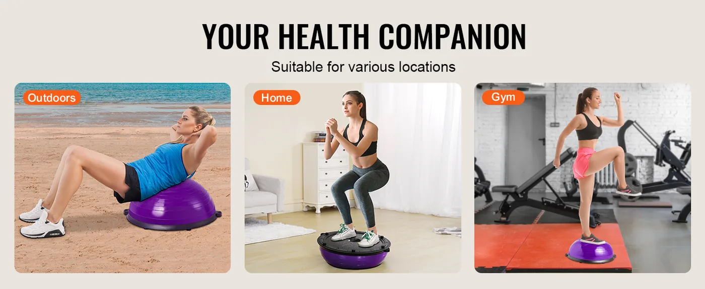 VEVOR balance ball quick inflation with foot pump