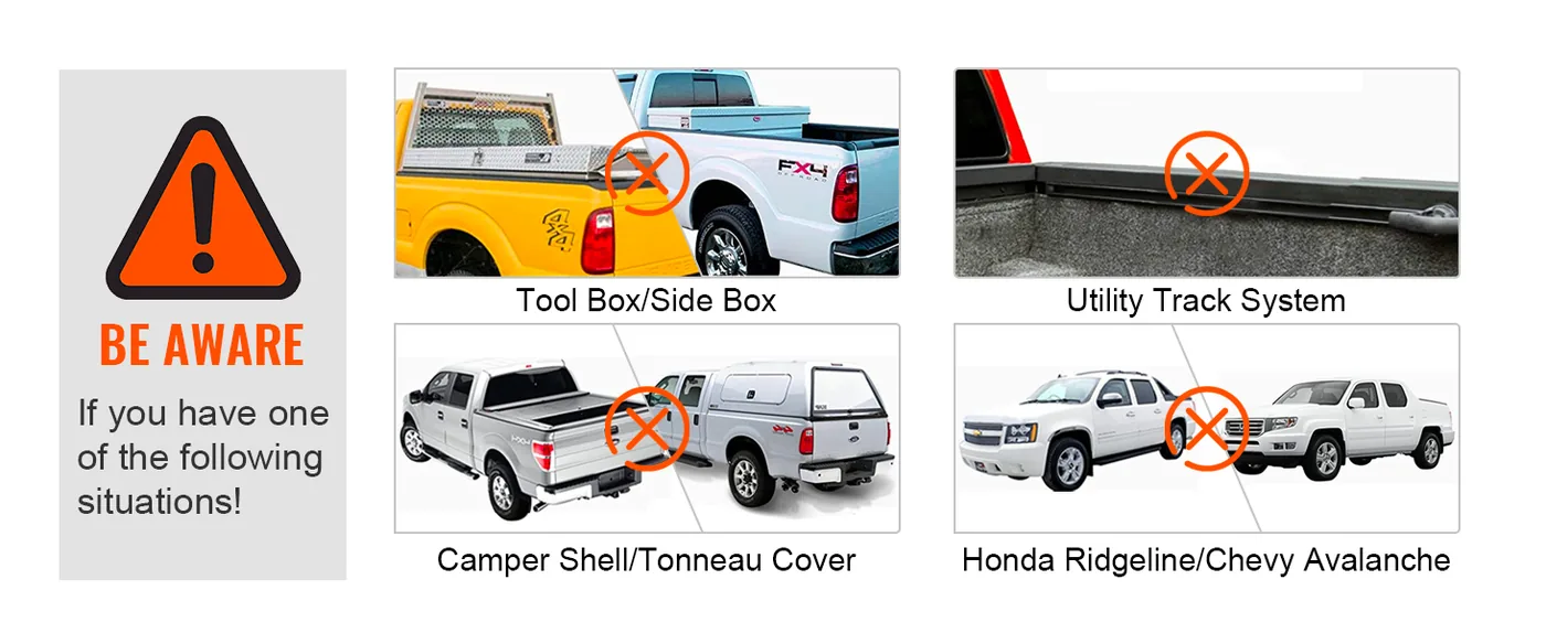VEVOR Truck Rack Alloy Steel J-Bolt 800 lbs Vehicle Compatibility