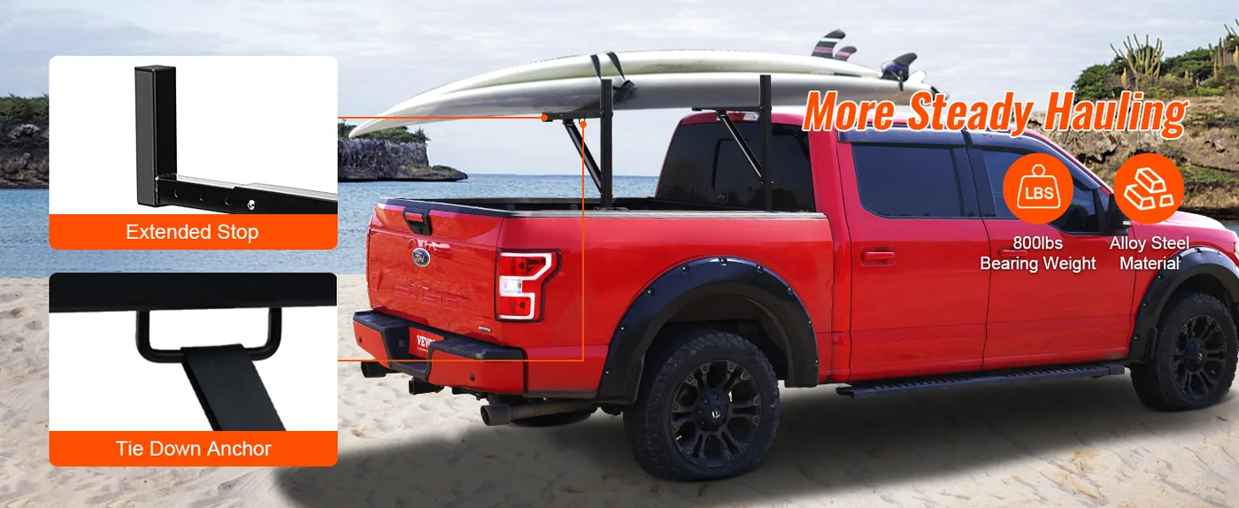 VEVOR Truck Rack Alloy Steel Extension Legs 250 lbs More Steady Hauling