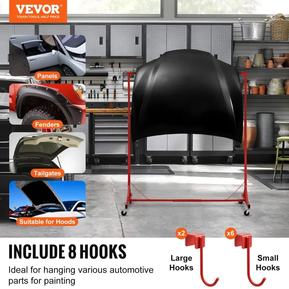VEVOR Painting Rack Red product image 2