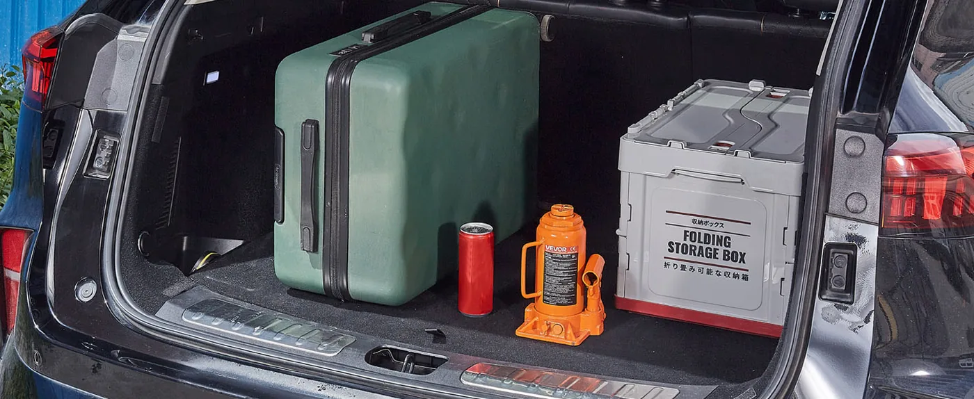 VEVOR Hydraulic Bottle Jack Orange 8-15.8 inch Carry in Vehicle