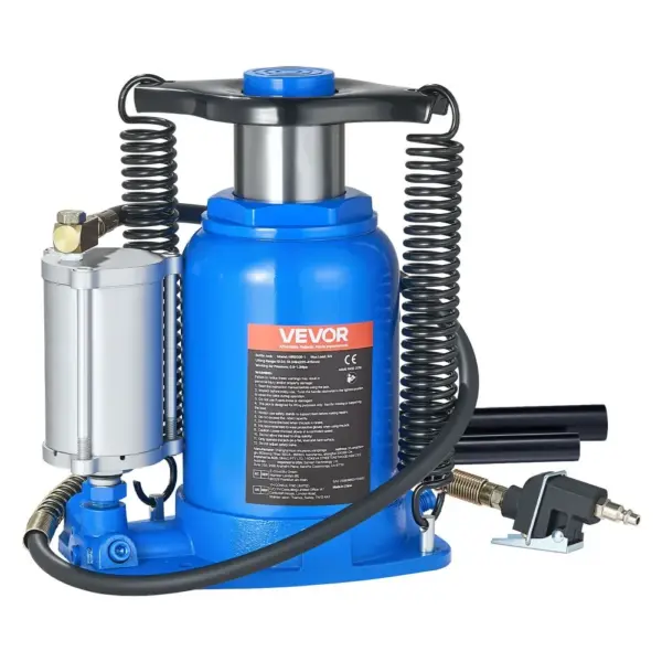 VEVOR Air Hydraulic Bottle Jack Blue 10-16.3 inch product image 1