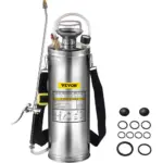 VEVOR 3 Gallon Stainless Steel Sprayer 20 in Wand front view