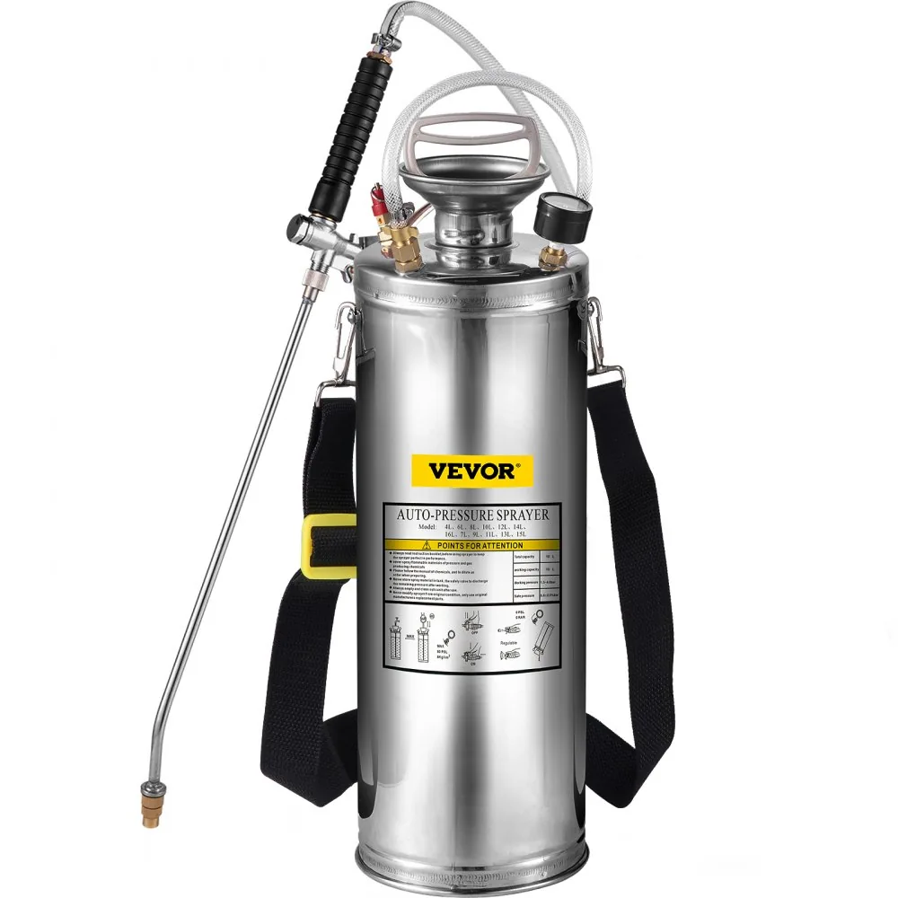 VEVOR 3 Gallon Stainless Steel Sprayer 20 in Wand durability detail
