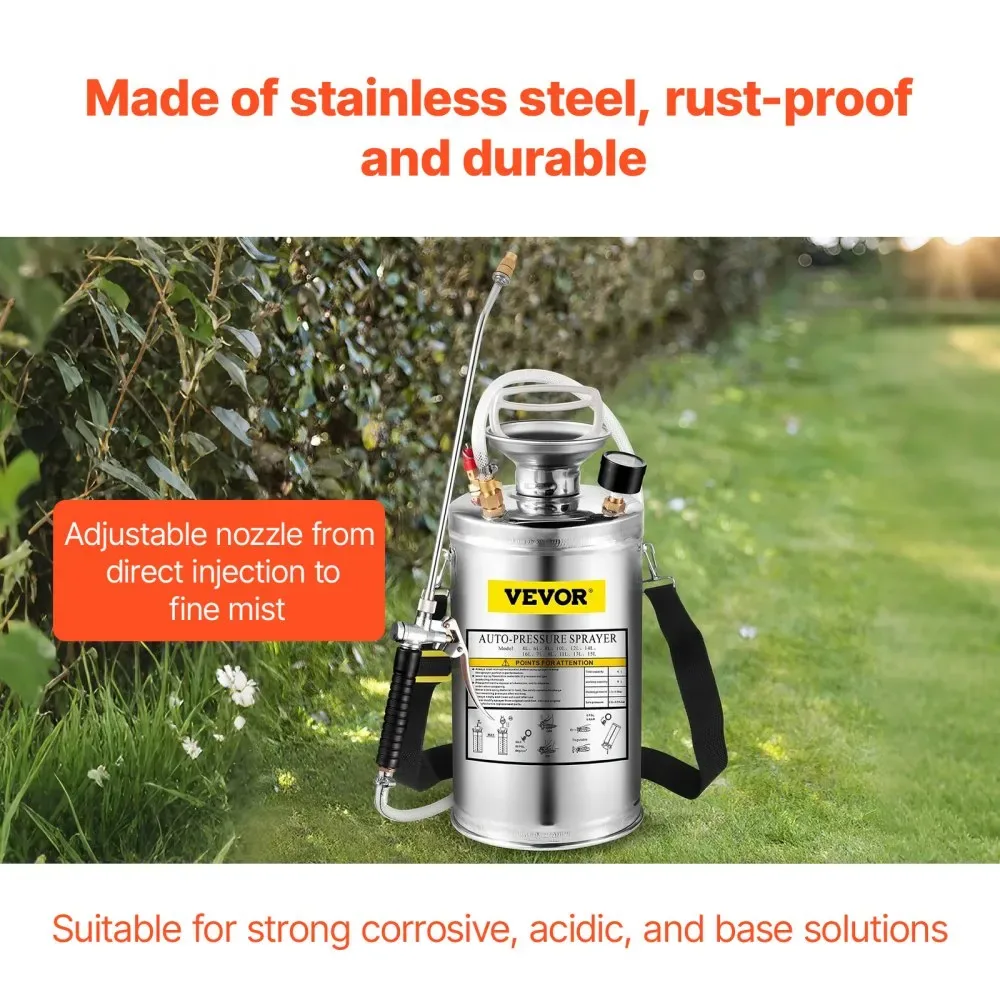 VEVOR hand pump sprayer assembly guide