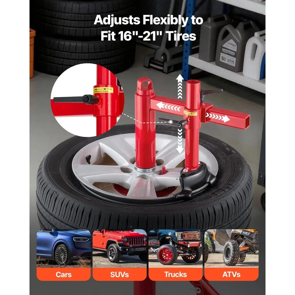 VEVOR Manual Tire Changer Duck Head Kit with Silver Cone product image 3