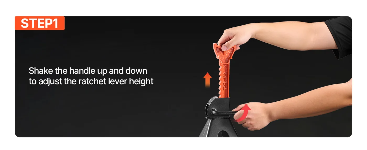 VEVOR Jack Stands 3T One Lock Adjust