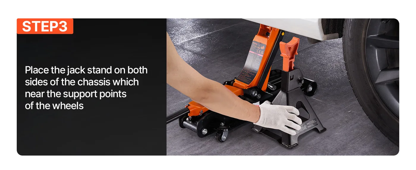 VEVOR Jack Stands 3T One Lock Support