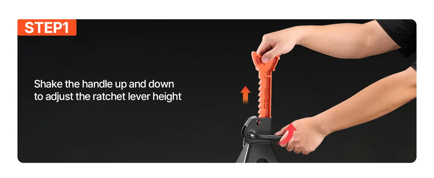VEVOR Jack Stands 3T Two Locks Adjust
