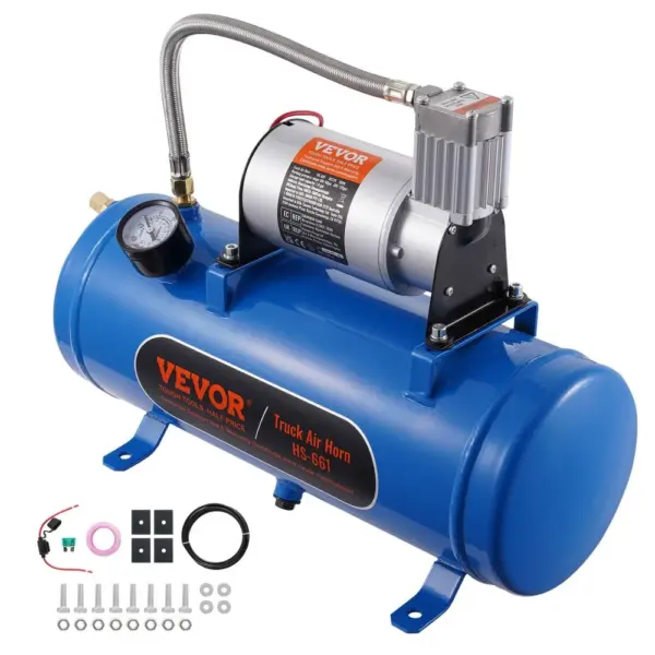VEVOR 12V Air Compressor with Tank 1.6 Gallon/6 L product image 1
