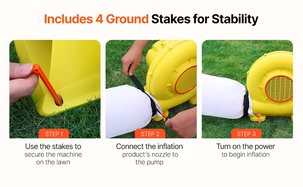 VEVOR Inflatable Blower 380W feature 2