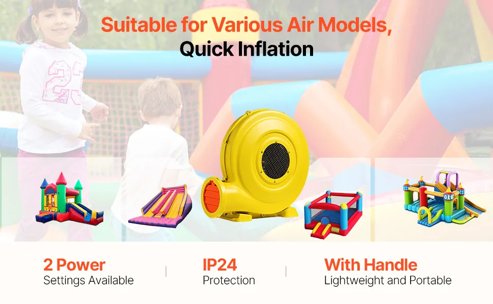 VEVOR Inflatable Blower 750W/950W overview