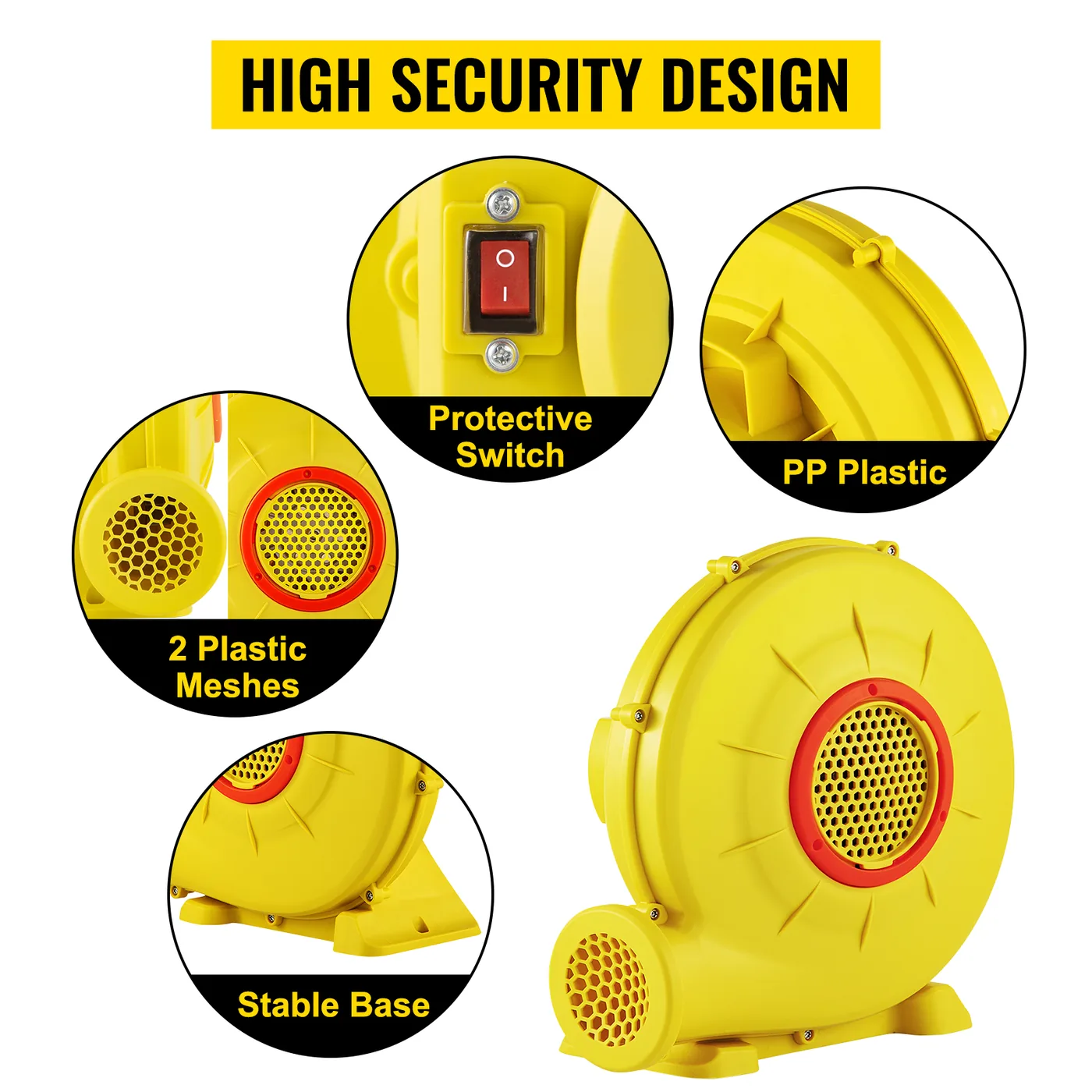 VEVOR Air Blower 480W feature 3