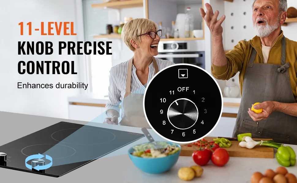 VEVOR Electric Cooktop 3000W 2 feature 1