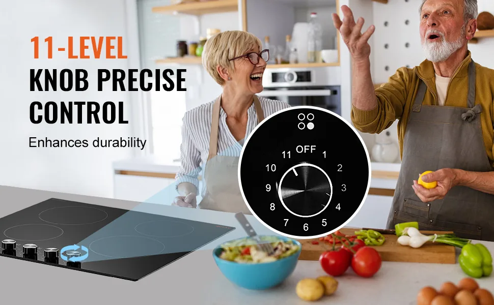 VEVOR Electric Cooktop 6000 W 4 feature 1