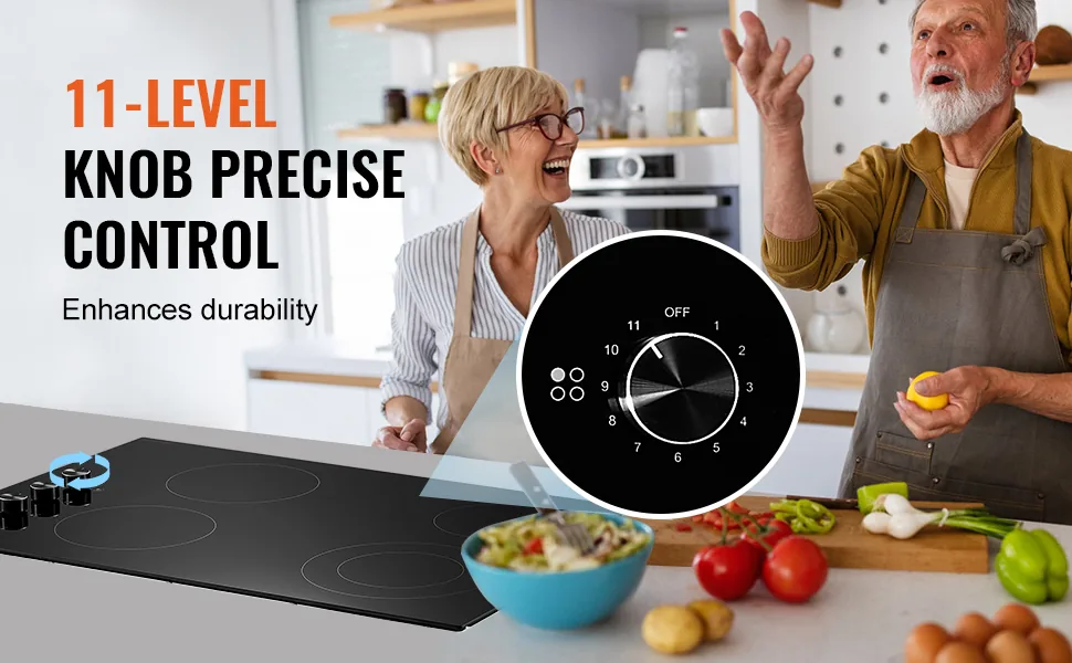 VEVOR Electric Cooktop 7200 W 4 feature 1