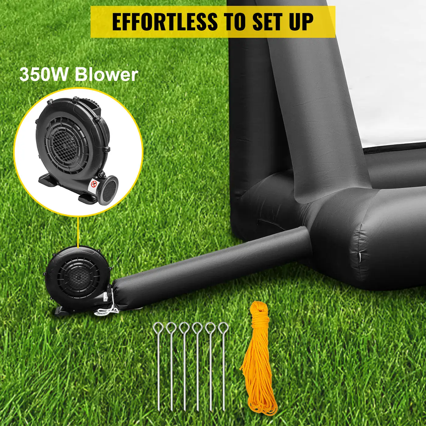 VEVOR Inflatable Movie Screen 20FT Inflatable Projector Scre feature 3