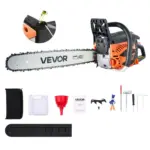 VEVOR 20 inch gas chainsaw front view