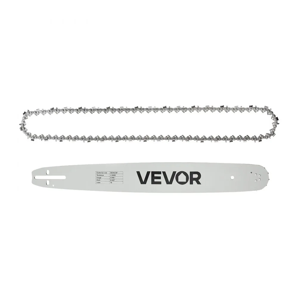 VEVOR chainsaw bar trimming tree branches