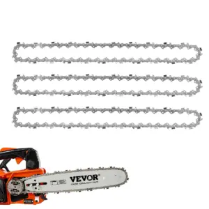 VEVOR 12 inch chainsaw chain 3 pack hero image