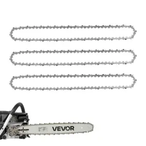 VEVOR 18 inch chainsaw chain 3 pack hero image
