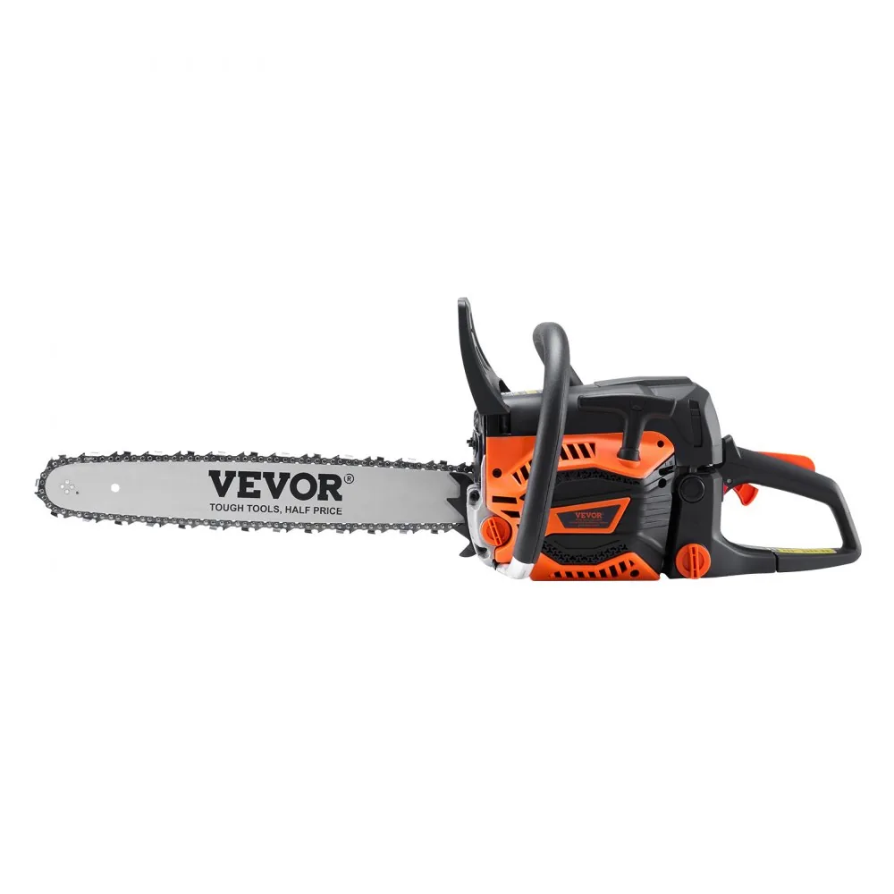 VEVOR 52CC 18 in Gas Chainsaw 2.55 HP Gasoline Powered installation