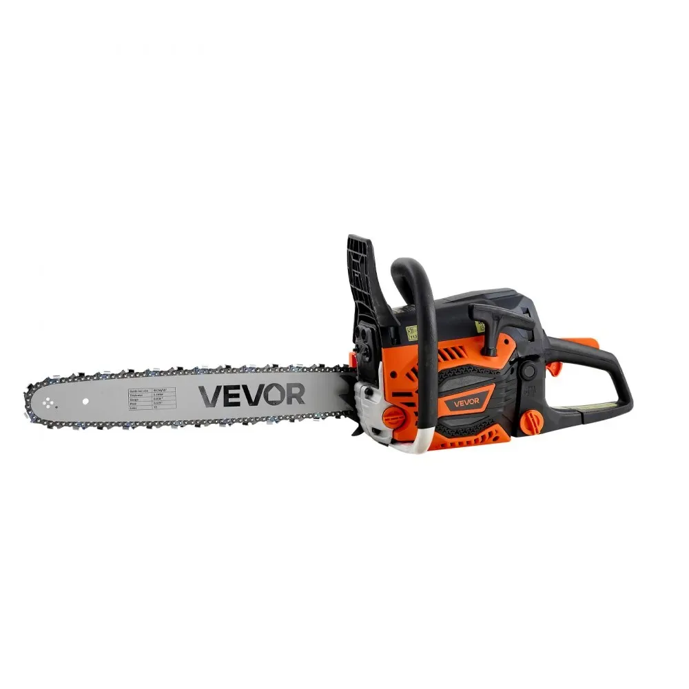 VEVOR 18-inch gas chainsaw box contents