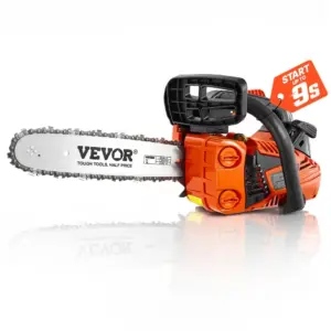 VEVOR 12-inch gas chainsaw front view