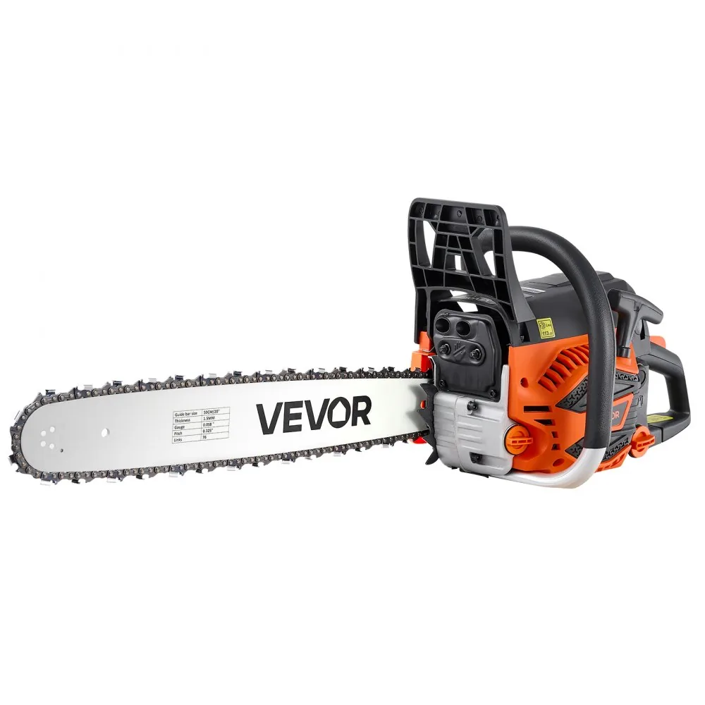 VEVOR 20-inch gas chainsaw features overview