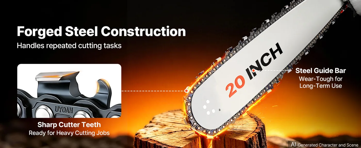 VEVOR 20 in 58cc Gas Chainsaw 3.22HP Selection Guide