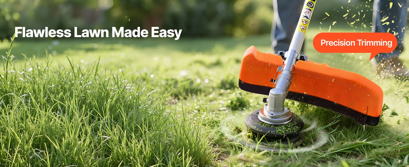 VEVOR Gas Hedge Trimmer 26 cc 4-in-1 Gas Hedge Trimmer & Str Lawn Care
