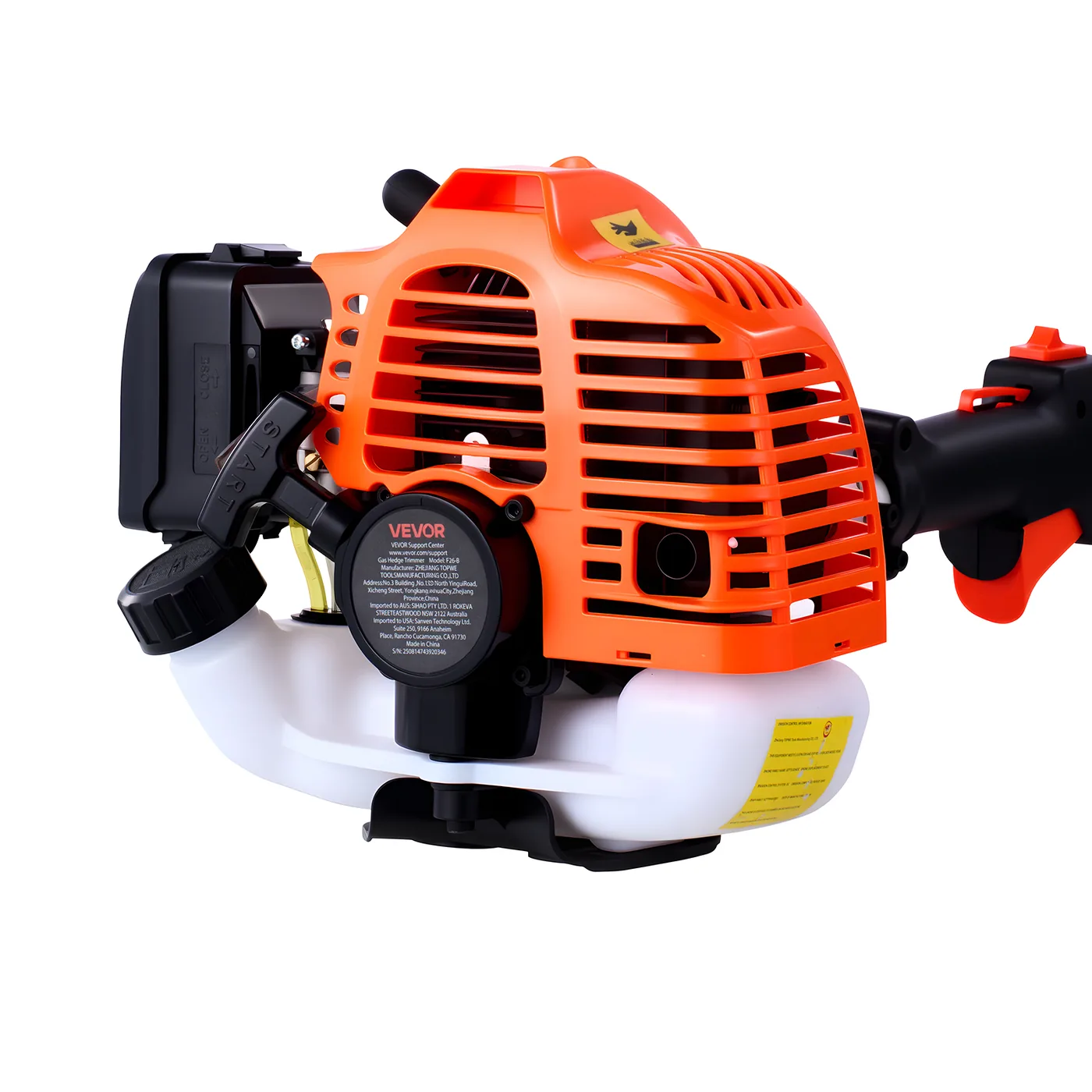 VEVOR Gas Hedge Trimmer 26 cc 4-in-1 Gas Hedge Trimmer & Str 4-in-1 Versatility