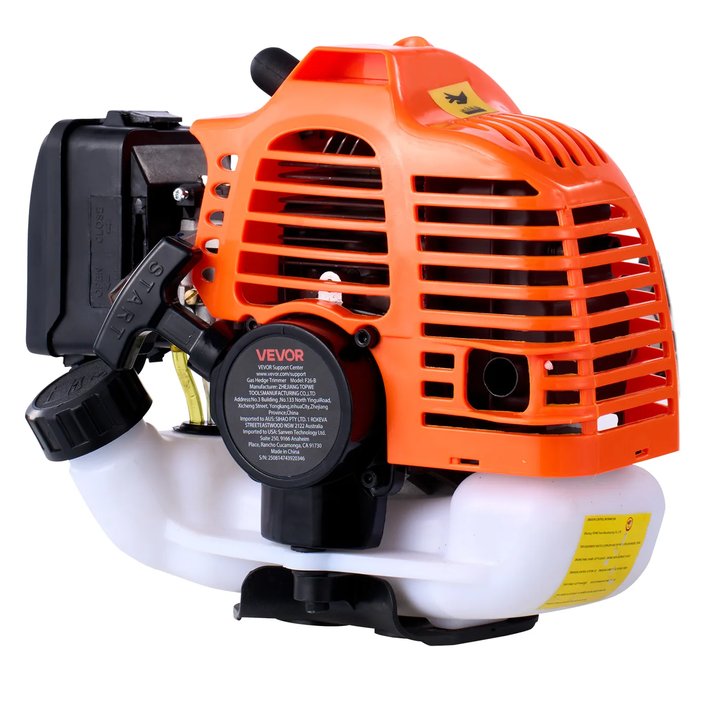 VEVOR Gas Hedge Trimmer 26 cc 6-in-1 Gas Hedge Trimmer & Wee 7-in-1 Versatility