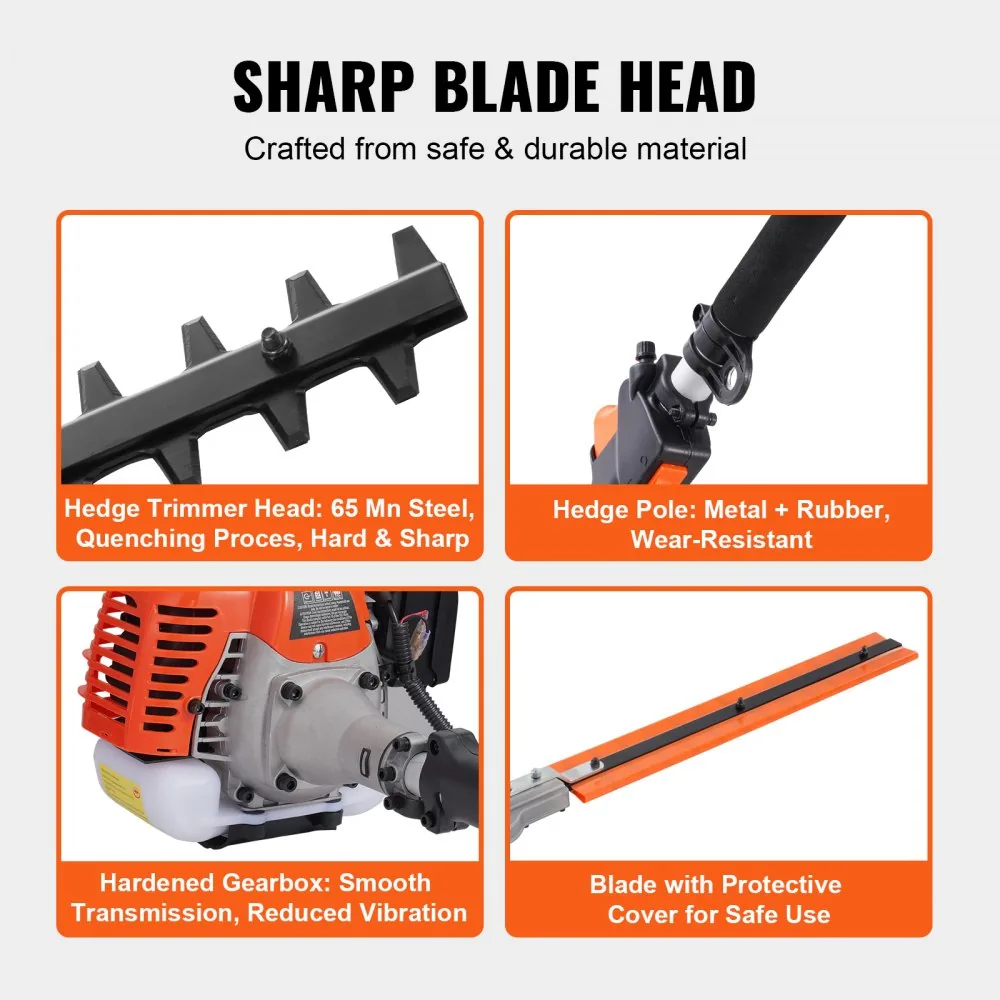 VEVOR 43CC 6-in-1 Multi-Functional Trimming Tools 43 cc 6-in product image 6