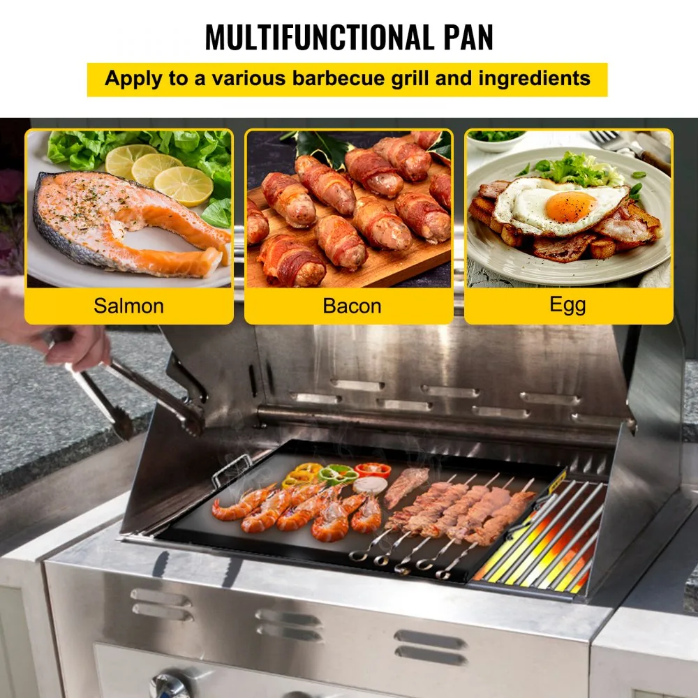 VEVOR Carbon Steel Griddle 24 x 16 in product image 6